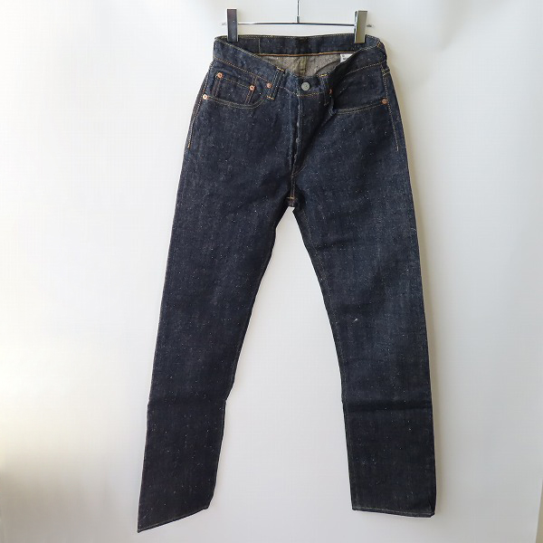 実際に弊社で買取させて頂いた【未使用】SUGAR CANE/シュガーケーン 14oz 琉球混藍砂糖黍 左綾デニムパンツ SC40301/W30 L34