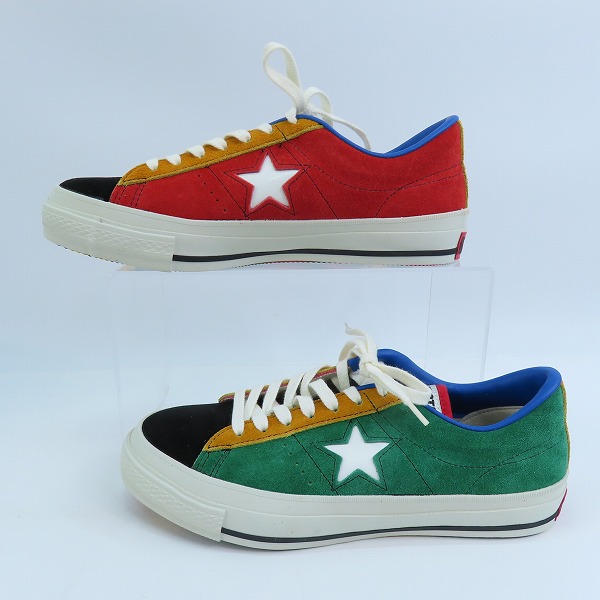 実際に弊社で買取させて頂いたCONVERSE/コンバース ONE STAR CC OX/ワンスター マルチカラー/7.5の画像 3枚目