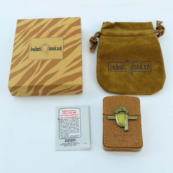 Yahoo!オークション - 「パリ ダカール」Zippo (ライター) ZIPPO