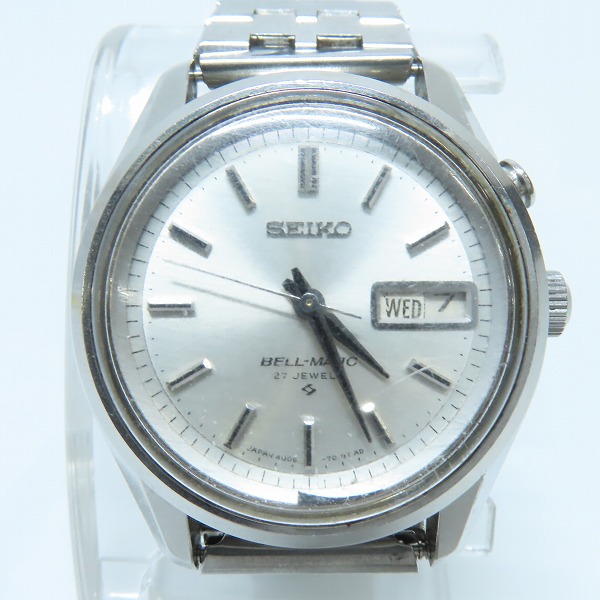 実際に弊社で買取させて頂いたSEIKO/セイコー BELL MATIC ベルマチック 4006-7010 自動巻き