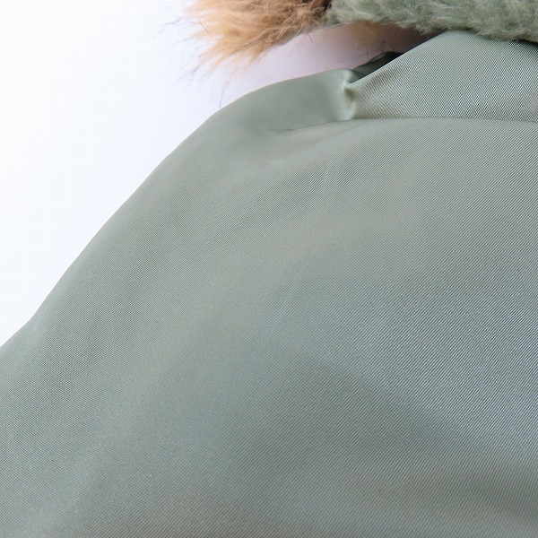 実際に弊社で買取させて頂いたALPHA INDUSTRIES/アルファインダストリーズ フライトジャケット MA-1 20011-021/Mの画像 7枚目