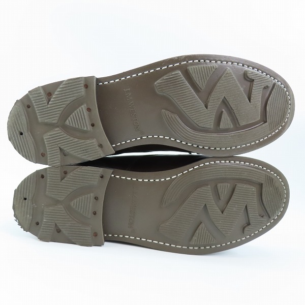 実際に弊社で買取させて頂いたJ.M.WESTON/ジェイエムウェストン GOLF DERBY/ゴルフ ダービー ドレスシューズ/ビジネスシューズ 31-FEW-641-2A /5Dの画像 2枚目