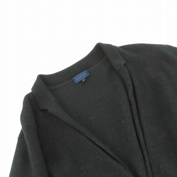 実際に弊社で買取させて頂いたLANVIN/ランバン 襟付きウールカーディガン XSの画像 5枚目