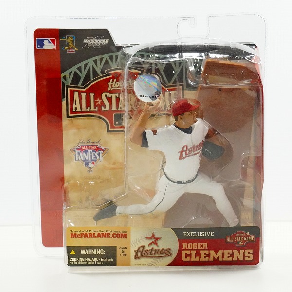 実際に弊社で買取させて頂いた【未開封】McFARLANE/マクファーレン ヒューストン・アストロズ #22 ROGER CLEMENS ロジャー・クレメンス フィギュア