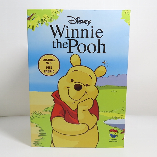 実際に弊社で買取させて頂いたMEDICOM TOY/メディコムトイ BE@RBRICK/ベアブリック Disney/ディズニー Winnie the Pooh COSTUME 400％ くまのプーさんの画像 6枚目