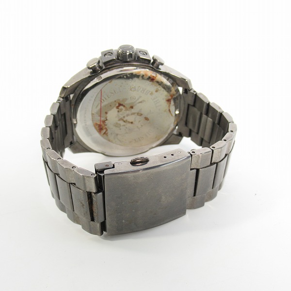 実際に弊社で買取させて頂いたDIESEL/ディーゼル ONLY THE BRAVE クロノグラフ DZ-4329【動作未確認】の画像 2枚目