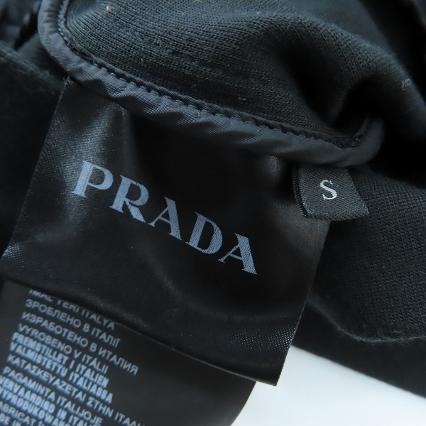 実際に弊社で買取させて頂いた【JPタグ】PRADA/プラダ サイドラインジップパーカー 138468 R142 1P2/Sの画像 3枚目