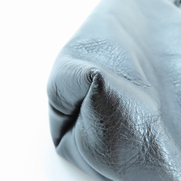 実際に弊社で買取させて頂いたJUNYA WATANABE COMME des GARCONS/ジュンヤワタナベ コムデギャルソン スタッズ装飾 レザー ショルダーバッグ JQ-K201の画像 5枚目