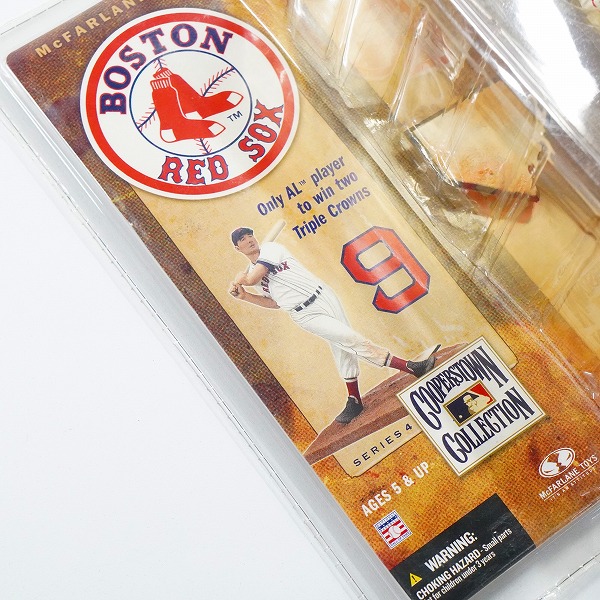 実際に弊社で買取させて頂いた(2)【未開封】MCFARLANE/マクファーレン SPORTSPICKS ボストン・レッドソックス #9 TED Willoams フィギュアの画像 6枚目