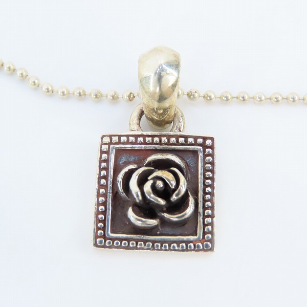 実際に弊社で買取させて頂いたBloody Mary/ブラッディマリー ローズ フレーム ネックレスの画像 1枚目