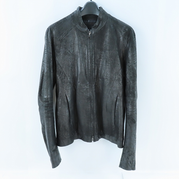 実際に弊社で買取させて頂いたJULIUS/ユリウス 13SS vandalism ラムレザージャケット/1