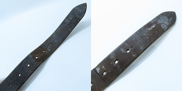 実際に弊社で買取させて頂いたNO ID./ノーアイディー レザーベルト ベルトループキーホルダー付きの画像 5枚目