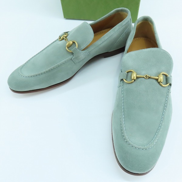 実際に弊社で買取させて頂いたGUCCI/グッチ ホースビット ローファー 406994/8.5