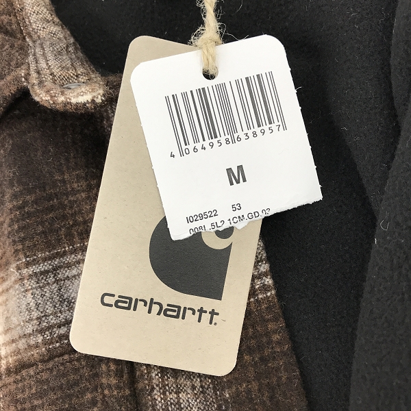 実際に弊社で買取させて頂いた【未使用】Carhartt WIP/カーハート LASHLEY SHIRT JAC/ラシュリーチェックシャツジャケット Mの画像 6枚目