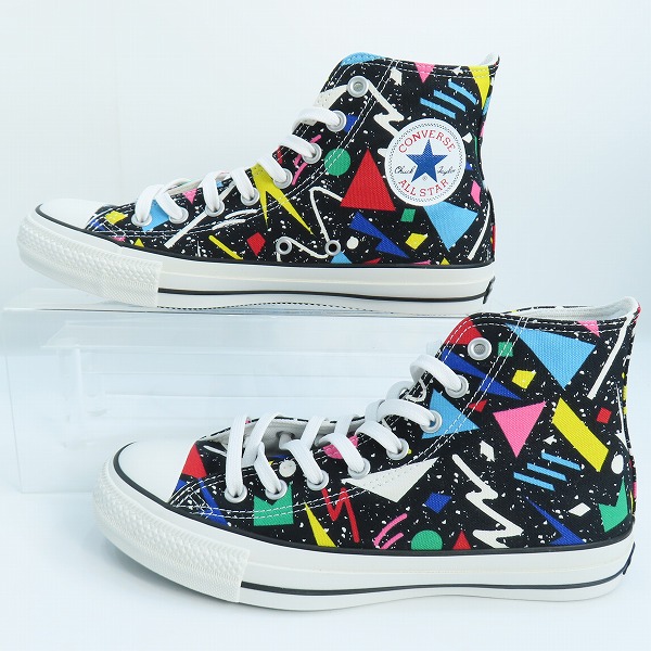 実際に弊社で買取させて頂いたCONVERSE/コンバース ALL STAR 100/オールスター 100 GEOMETRIC HI/ジオメトリック ハイ 1SC086/26.5の画像 3枚目
