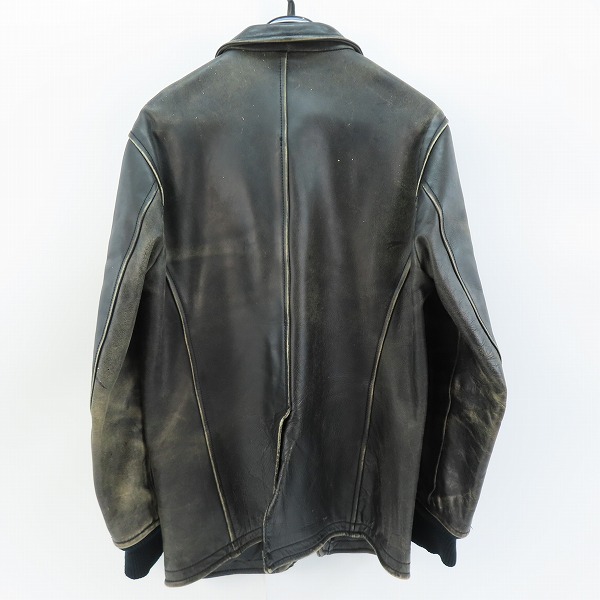 実際に弊社で買取させて頂いたSCHOTT/ショット レザー ダブルライダース ジャケット/Lの画像 1枚目