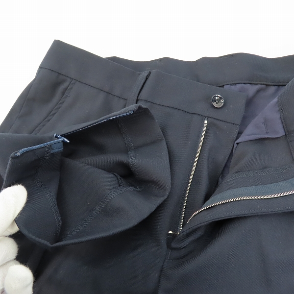 実際に弊社で買取させて頂いた【未使用】SOPHNET./ソフネット ロングパンツ/スラックス ネイビー SOPH-202031/Lの画像 2枚目