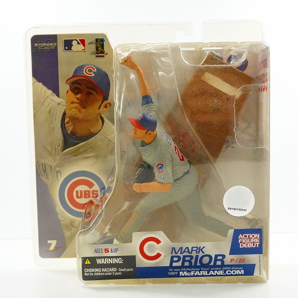 実際に弊社で買取させて頂いた【未開封】McFARLANE TOYS/マクファーレントイズ シカゴ・カブス #22 MARK PRIOR マーク・プライアー フィギュア