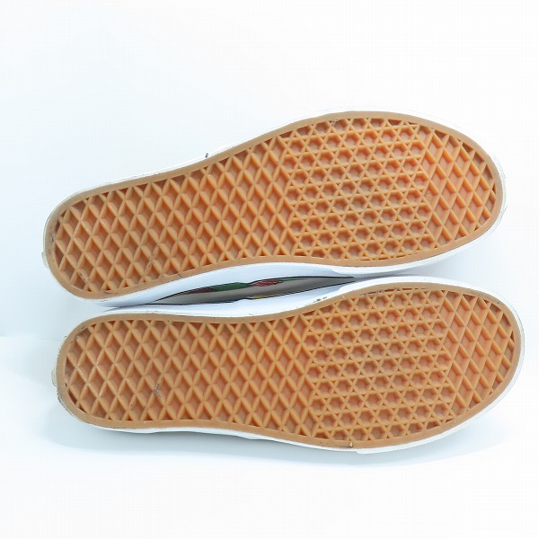 実際に弊社で買取させて頂いたVANS バンズ VAN DOREN/バンドーレン 総柄 ローカットスニーカー TB4R/8.5の画像 2枚目