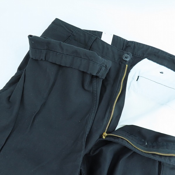 実際に弊社で買取させて頂いた【未使用】ALPHA INDUSTRIES/アルファ インダストリーズ カーゴパンツ/ブラック/TB1057-201/XLの画像 2枚目