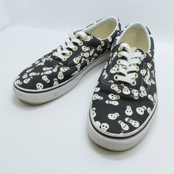 実際に弊社で買取させて頂いたVANS バンズ AUTHENTIC/オーセンティック スカル柄 ローカットスニーカー TC6D/26.5