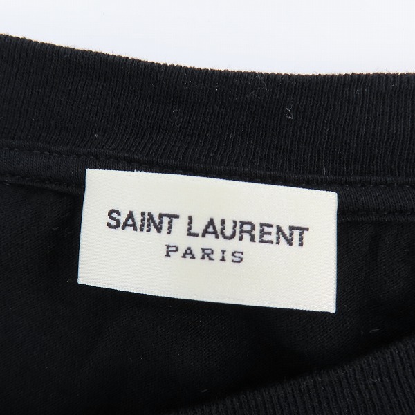 実際に弊社で買取させて頂いた【JPタグ】SAINT LAURENT/サンローランパリ 18SS ロゴプリントデザイン 半袖Tシャツ 529629/XXLの画像 2枚目
