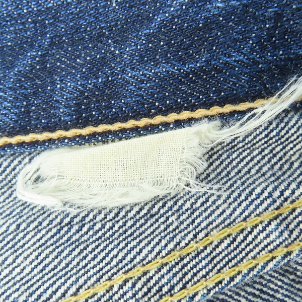 実際に弊社で買取させて頂いたSUGAR CANE/シュガーケーン デニムパンツ M41300Bの画像 4枚目