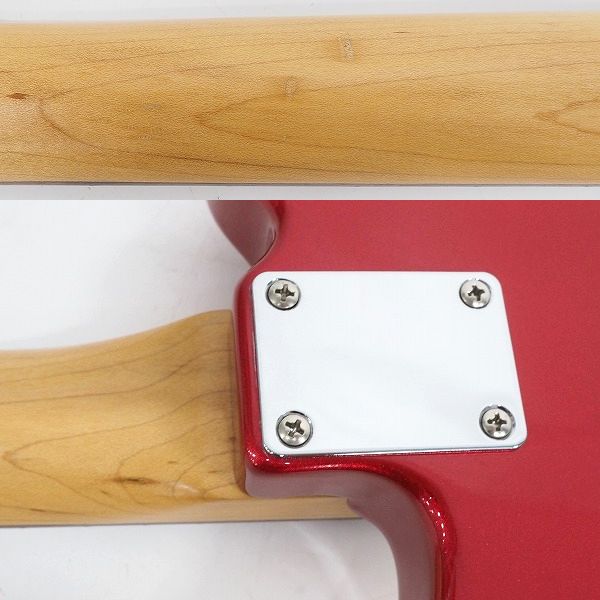 実際に弊社で買取させて頂いた★YAMAHA/ヤマハ SGV-300 ビザール エレキギター レッドメタリック ソフトケース付の画像 8枚目