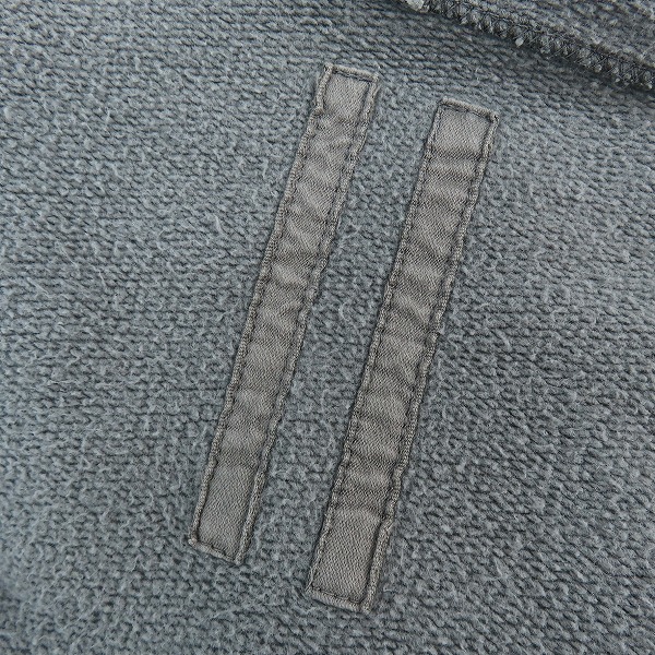 実際に弊社で買取させて頂いたRick Owens DRKSHDW/リックオウエンス ダークシャドウ ショート丈 ジップアップパーカー/Sの画像 2枚目