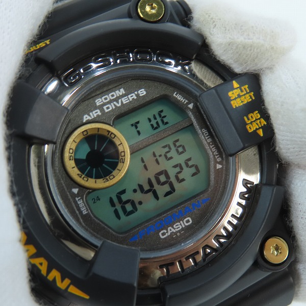 実際に弊社で買取させて頂いた【カスタム】G-SHOCK/Gショック FROGMAN/フロッグマン アメリカズカップ DW-8200AC-9Tの画像 4枚目