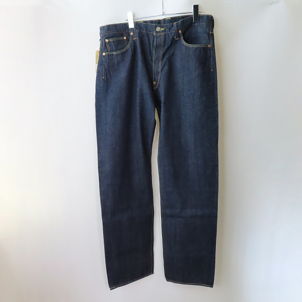 実際に弊社で買取させて頂いた【未使用】SUGAR CANE /シュガーケーン Lot003 片ポケ/シンチバック/ユニオンスター デニムパンツ SC40003A/W38L36