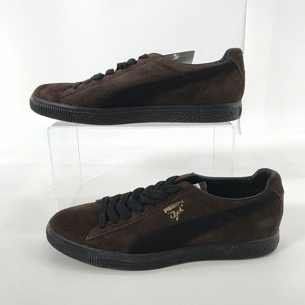 実際に弊社で買取させて頂いた【未使用】PUMA × KICKS LAB. JAPAN CLYDE/プーマ×キックスラボ スエード スニーカー/シューズ 367716-01/28の画像 3枚目
