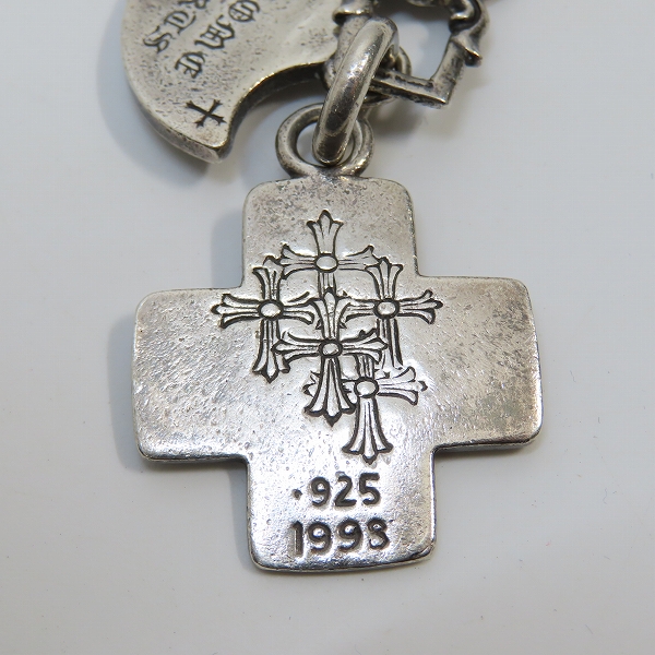 実際に弊社で買取させて頂いたCHROME HEARTS/クロムハーツ 3トリンケッツ/スリートリンケッツ ペンダントトップの画像 4枚目