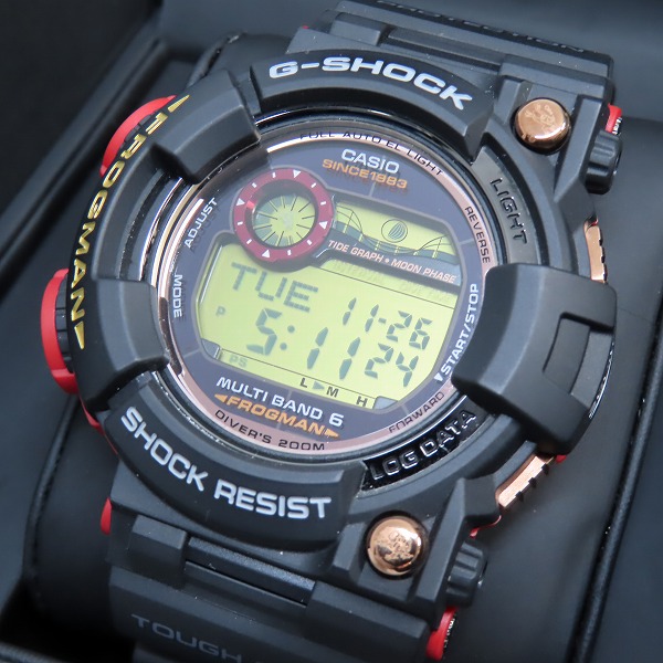 実際に弊社で買取させて頂いたG-SHOCK/Gショック FROGMAN MAGMA OCEAN フロッグマン 35周年 ウォッチ/腕時計 GWF-1035F-1JR