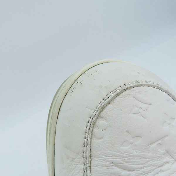 実際に弊社で買取させて頂いたLOUIS VUITTON/ルイヴィトン リヴォリライン モノグラムミニ レザースニーカー MS0272/9.5の画像 8枚目