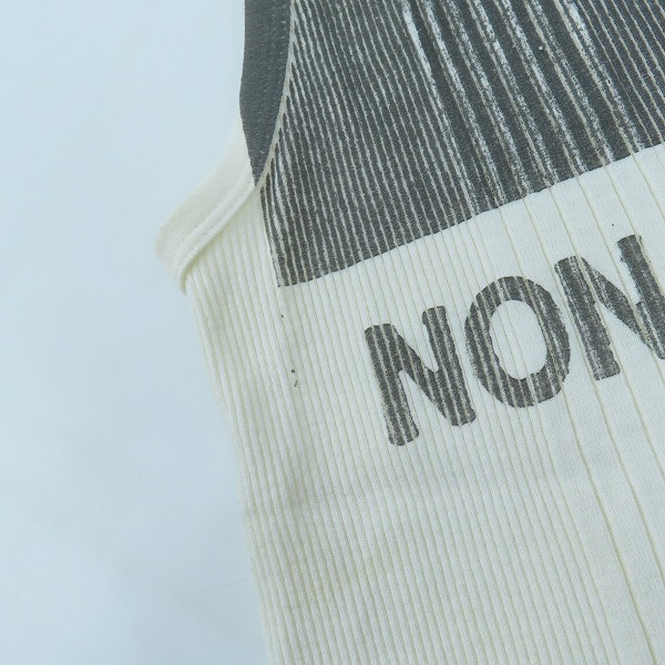 実際に弊社で買取させて頂いたMartin Margiela/マルタンマルジェラ 初期 アーティザナル タンクトップ/Sの画像 6枚目