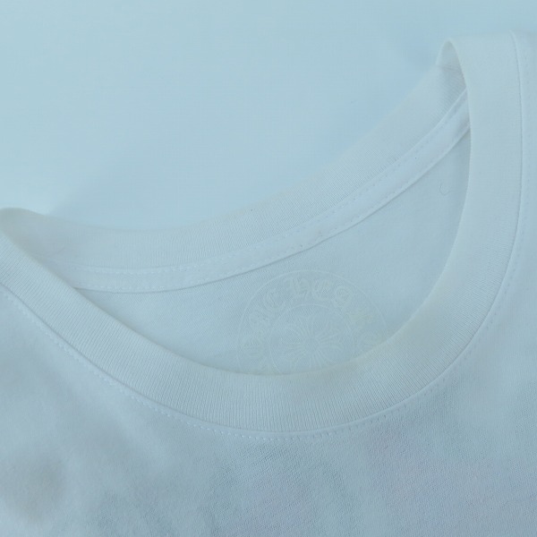 実際に弊社で買取させて頂いた【JPタグ】CHROME HEARTS/クロムハーツ ダガーアイ チャート 半袖Tシャツ XLの画像 8枚目