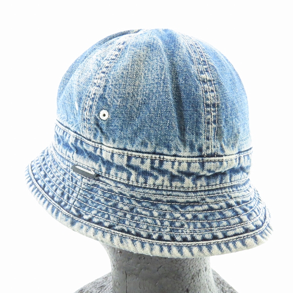 実際に弊社で買取させて頂いたNEIGHBORHOOD/ネイバーフッド 22AW DENIM BALL HAT/バケットハット 222YGNH-HT10/Mの画像 2枚目