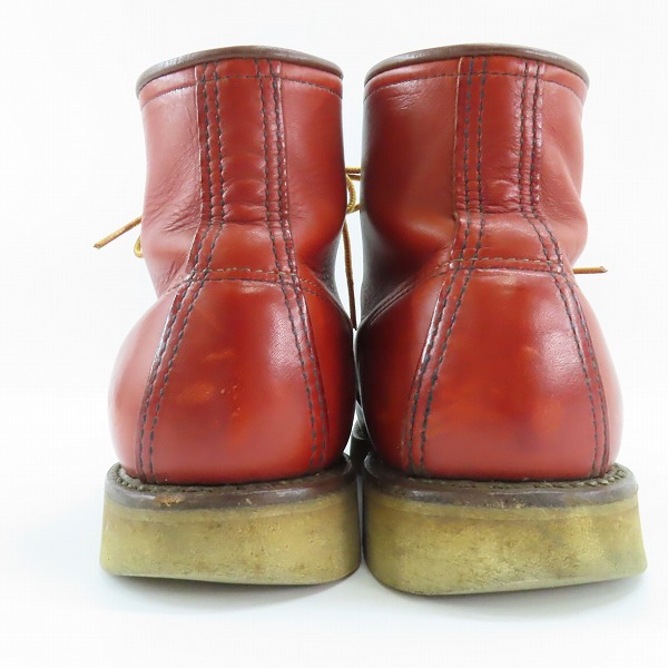 実際に弊社で買取させて頂いたRED WING/レッドウィング 半円犬タグ アイリュッシュセッターブーツ 875/7Eの画像 1枚目