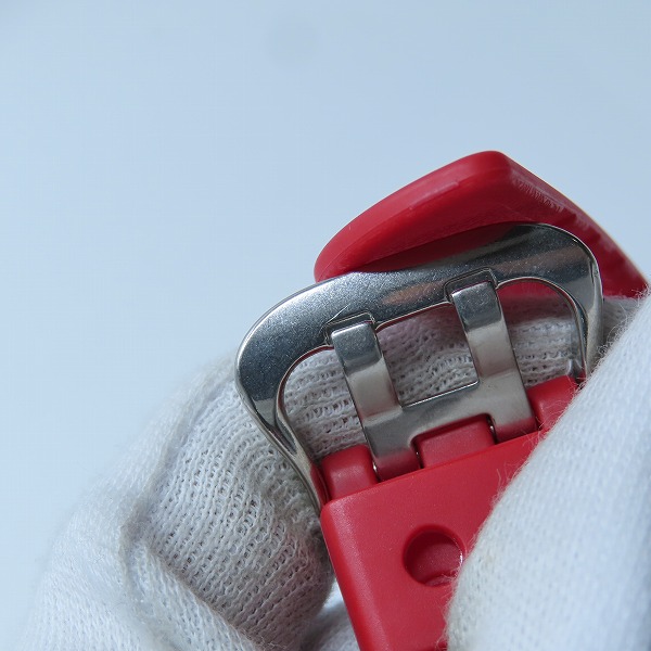 実際に弊社で買取させて頂いたG-SHOCK/Gショック FROGMAN 2000年特別仕様モデル 赤蛙 DW-8200F-4JR【動作未確認】の画像 6枚目