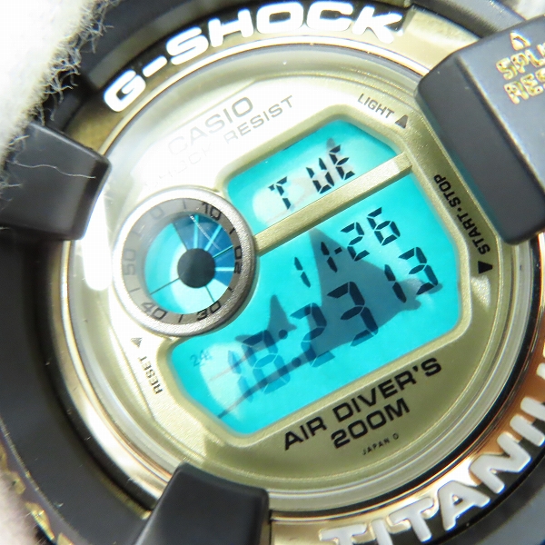 実際に弊社で買取させて頂いた【カスタム】G-SHOCK/G-ショック FROGMAN WCCS サンゴ礁 トリプルマンタ ブラック DW-8201WCの画像 4枚目