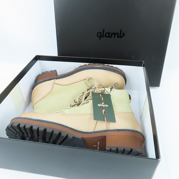 実際に弊社で買取させて頂いたglamb/グラム Quilt tassel boots/キルトタッセルブーツ スエード GB0320-AC02/2の画像 8枚目