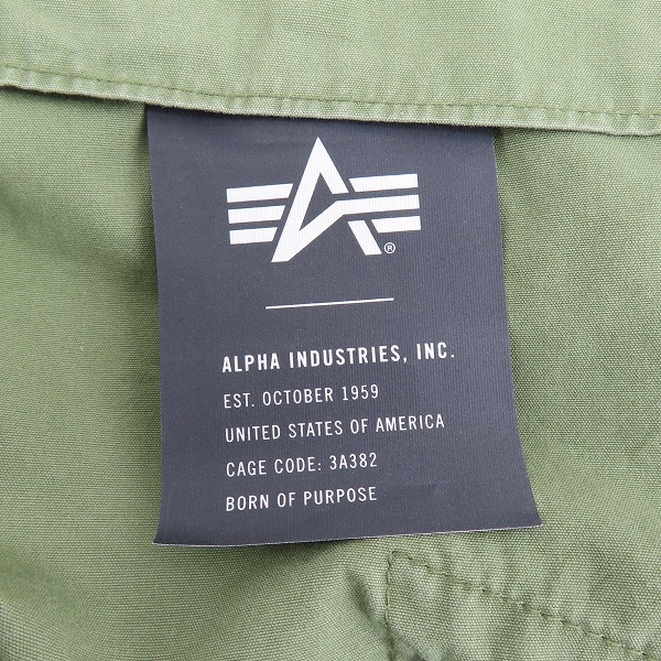 実際に弊社で買取させて頂いた【未使用】ALPHA INDUSTRIES/アルファ インダストリーズ  カーゴパンツ TB1028-003/XLの画像 6枚目
