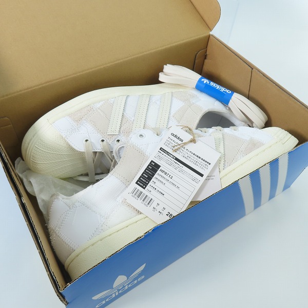実際に弊社で買取させて頂いた【未使用】adidas/アディダス SUPERSTAR ATMOS SH/スーパースター アトモス スニーカー HP8713 /28.5の画像 6枚目