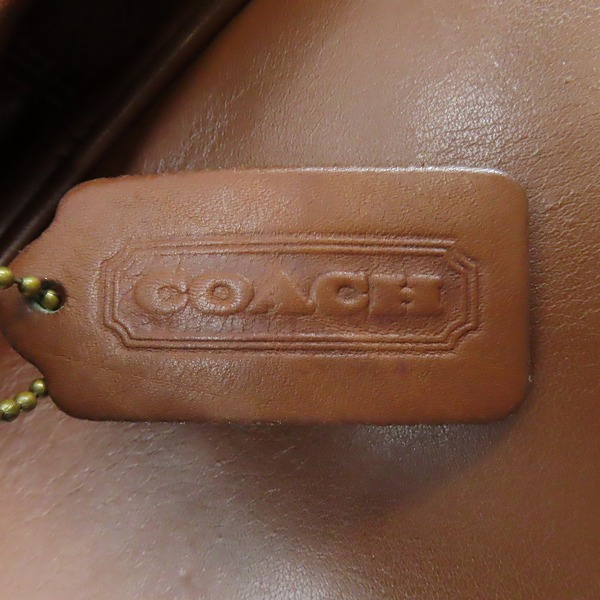 実際に弊社で買取させて頂いたCOACH/コーチ オールドコーチ レザー トートバッグ F6C-4155の画像 7枚目