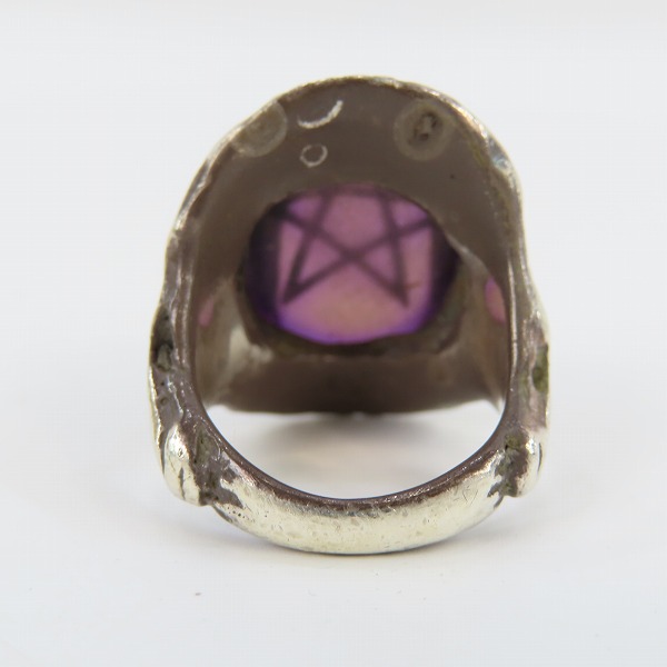 実際に弊社で買取させて頂いたALEX STREETER/アレックスストリーター 名古屋限定 エンジェルハートリング パープル/16-16.5号の画像 3枚目