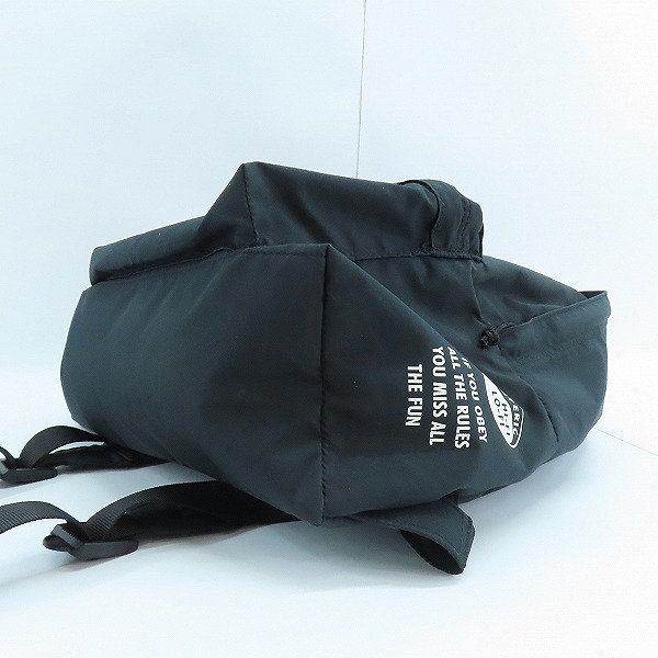 実際に弊社で買取させて頂いたHYSTERIC GLAMOUR/ヒステリックグラマー バックパック/リュックサック ブラックの画像 2枚目