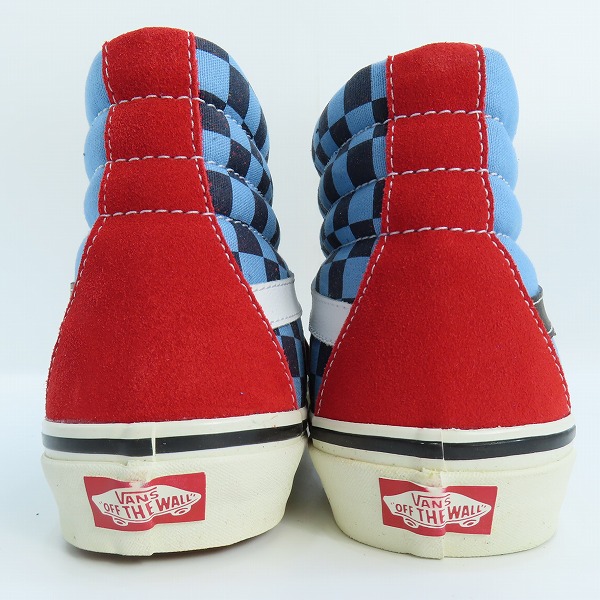 実際に弊社で買取させて頂いた【未使用】VANS/バンズ SK8-HI REISSUE 38/ 50th Anniversary/50周年記念 ハイカットスニーカー VN0A2XS1JSN/721277/26.5の画像 1枚目