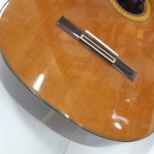 実際に弊社で買取させて頂いた★【弦無し】Takamine/タカミネ No.5 クラシックギター/ガットギター ソフトケース付の画像 6枚目