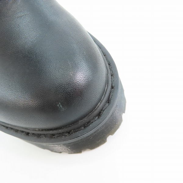 実際に弊社で買取させて頂いたDr.Martens/ドクターマーチン KENDRA/ケンドラ 10ホール レースアップ ヒールブーツ 23927001/UK6の画像 6枚目